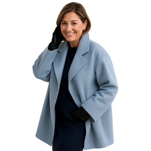 Liora™ | Manteau Laine Élégance