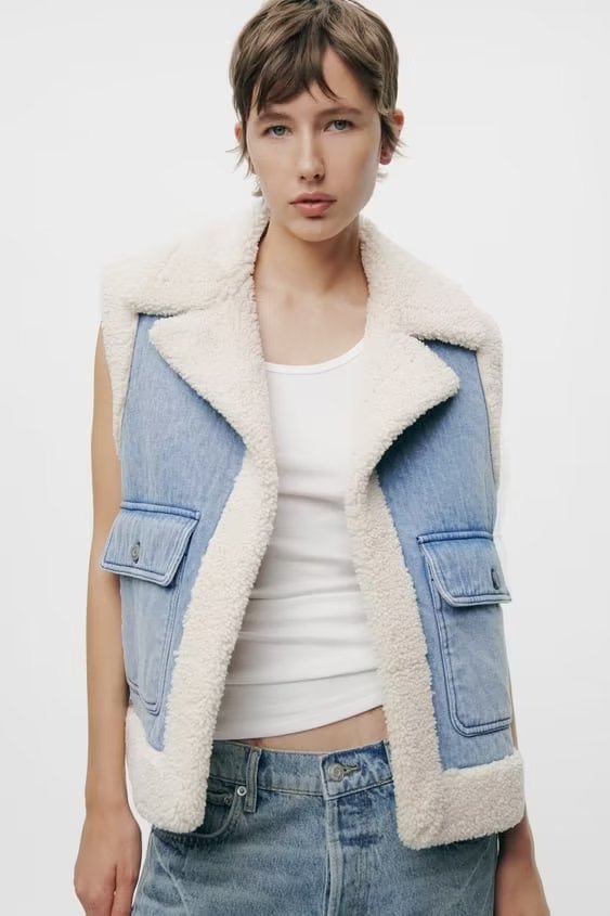 Clémence - Veste vintage en denim