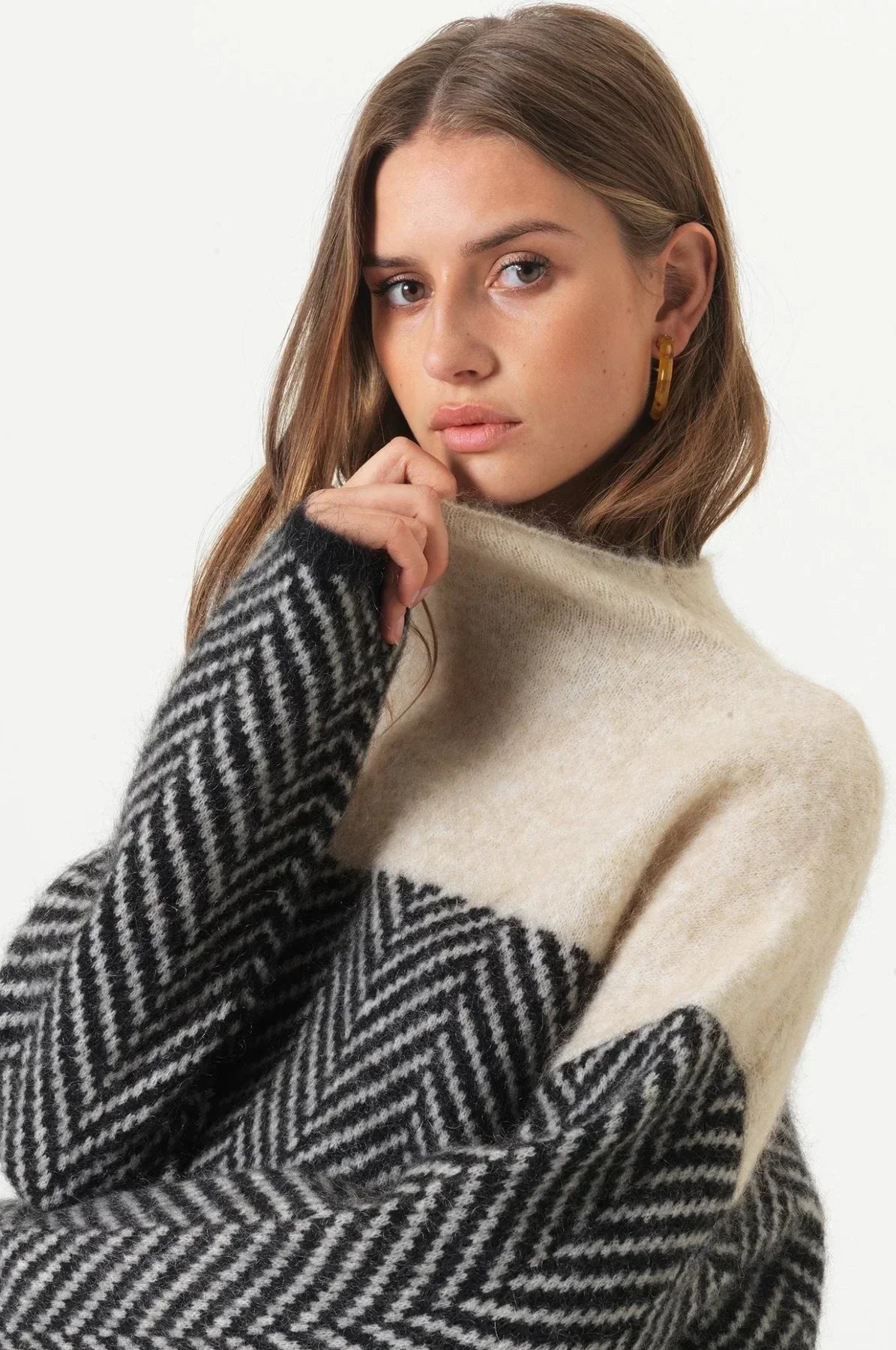ADELIE | Turtleneck Premium En Maille Noble